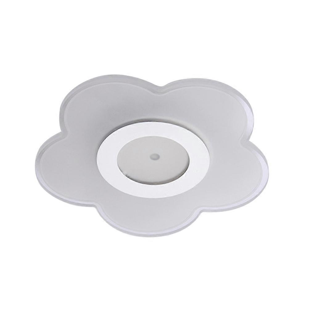 Bright LED Ceiling Lamp with Acrylic Material for Bedroom Living Room Office White Gentle Light Ideal for Indoor Use 12CM