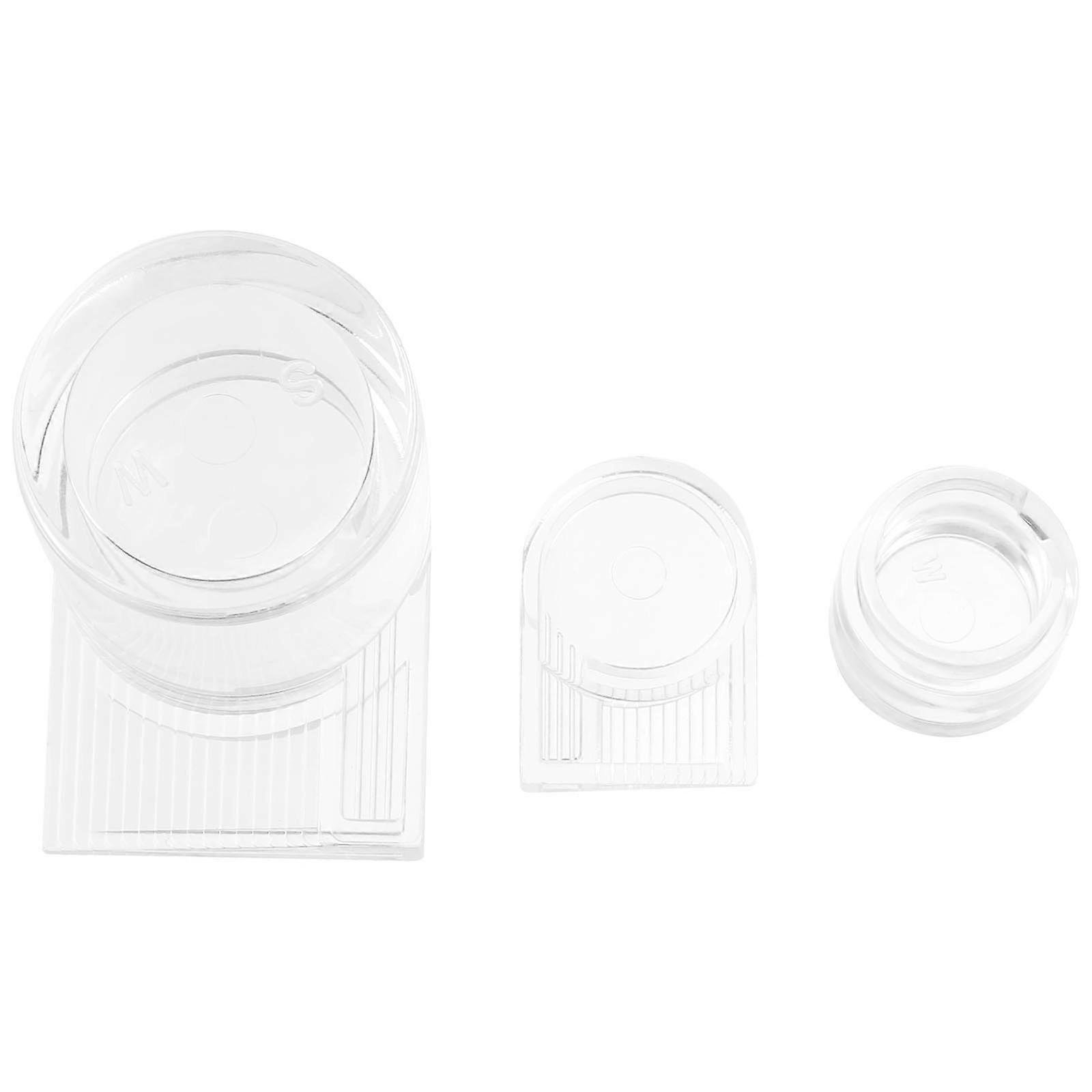 Transparent Ant Water Feeder Set 2 Pcs Rectangular Acrylic Feeding Dish Perfect For Ant Nest Usage