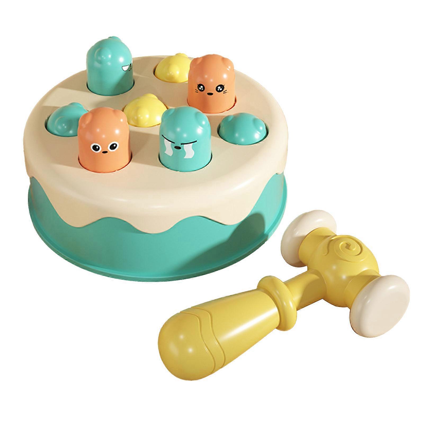 Beat A Mole Game Toy Mini Arcade Game Interactive Pounding Toys for Above 3 Year Old Toddler