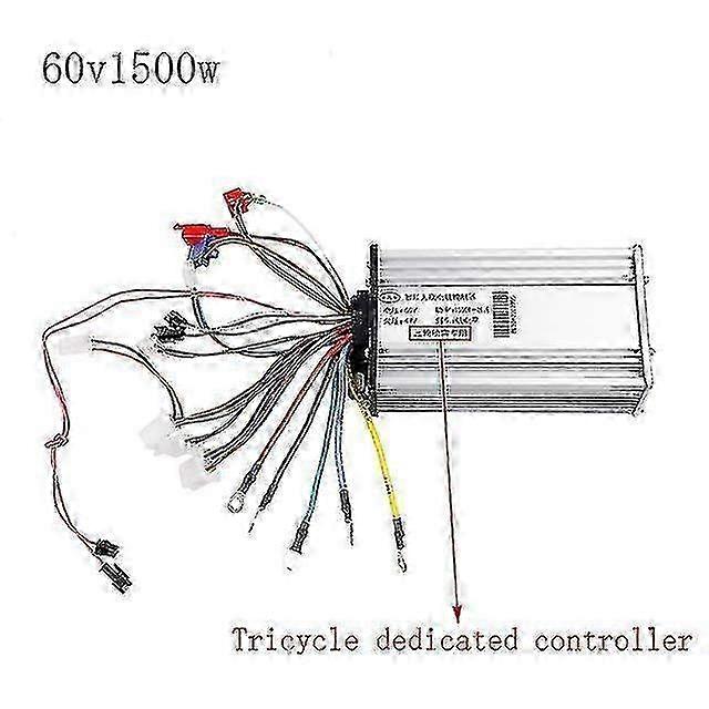 Electric Scooter Modification Accessories 60v 1500w2000w Three Speed Shift Intelligent Brushless Motor Controller
