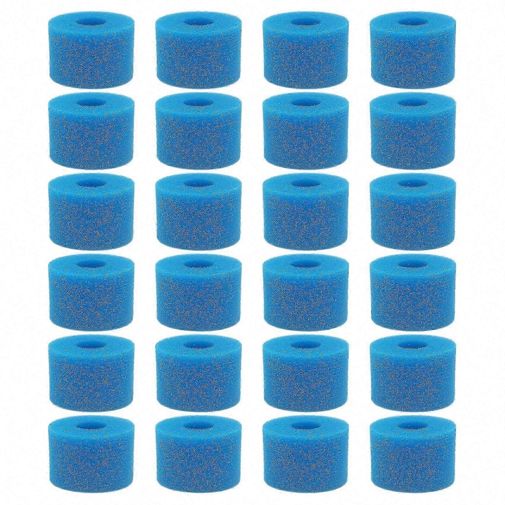 24pcs Swimming Pool Foam Sponge For Intex S1 Biofoam Cleaner Pool