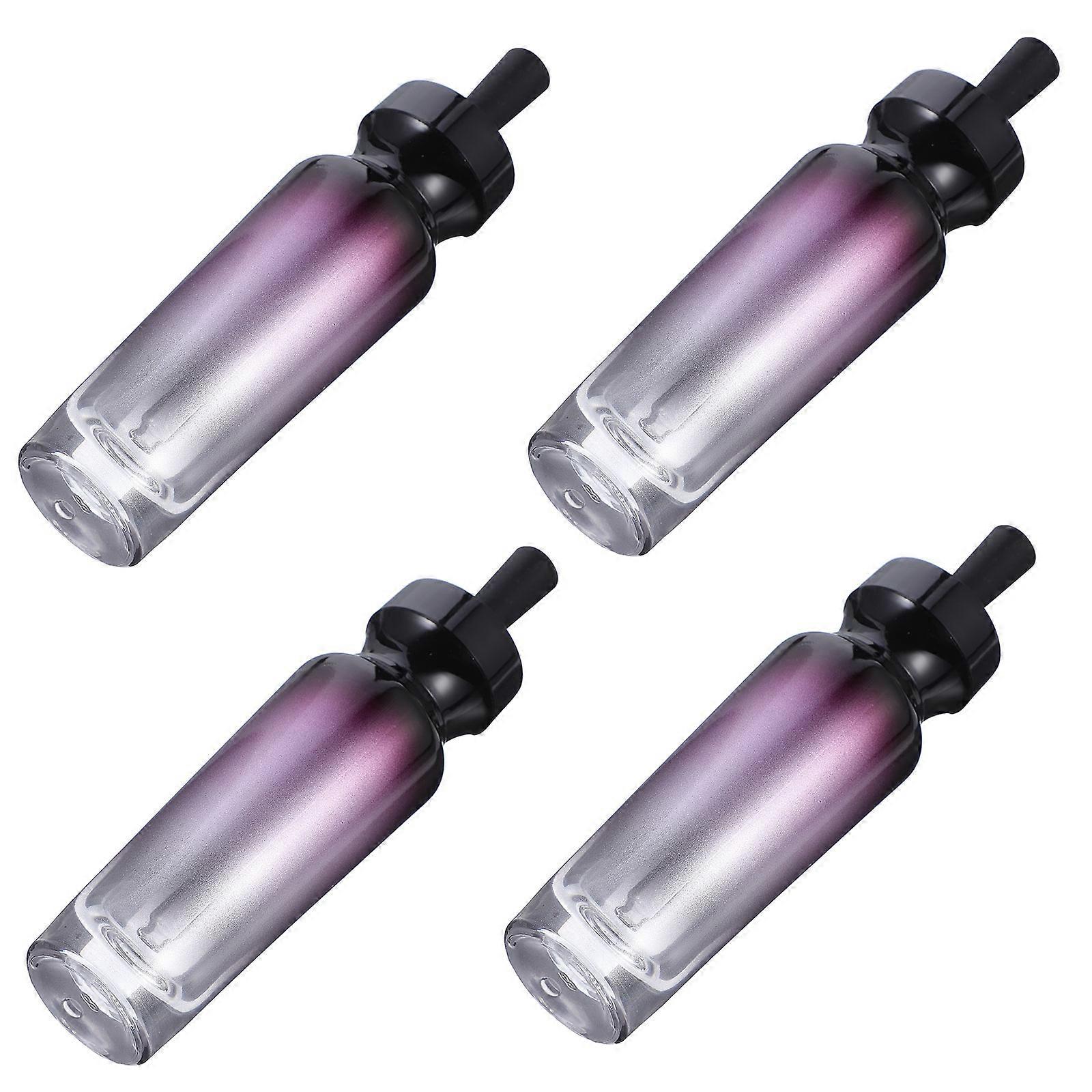 Essential Oil Bottles Glass Jars for Refillable Use 4Pcs Assorted Color