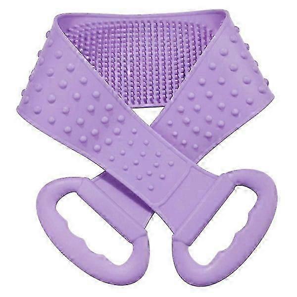 Silicone Back Scrubber for Shower - Deep-Cleaning Bath Body Brush