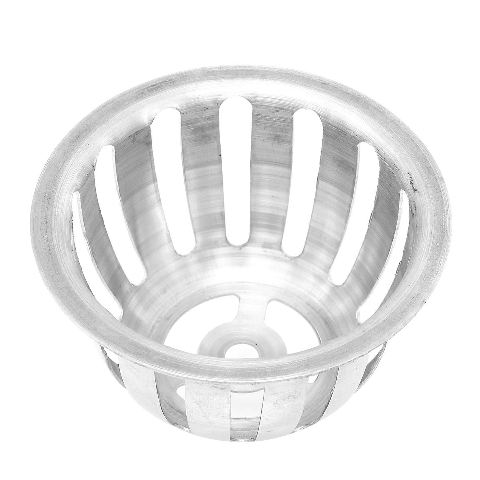 Stainless Steel Drain Cover for Home Use Durable Hair Catcher with Groove Design 1 Pack