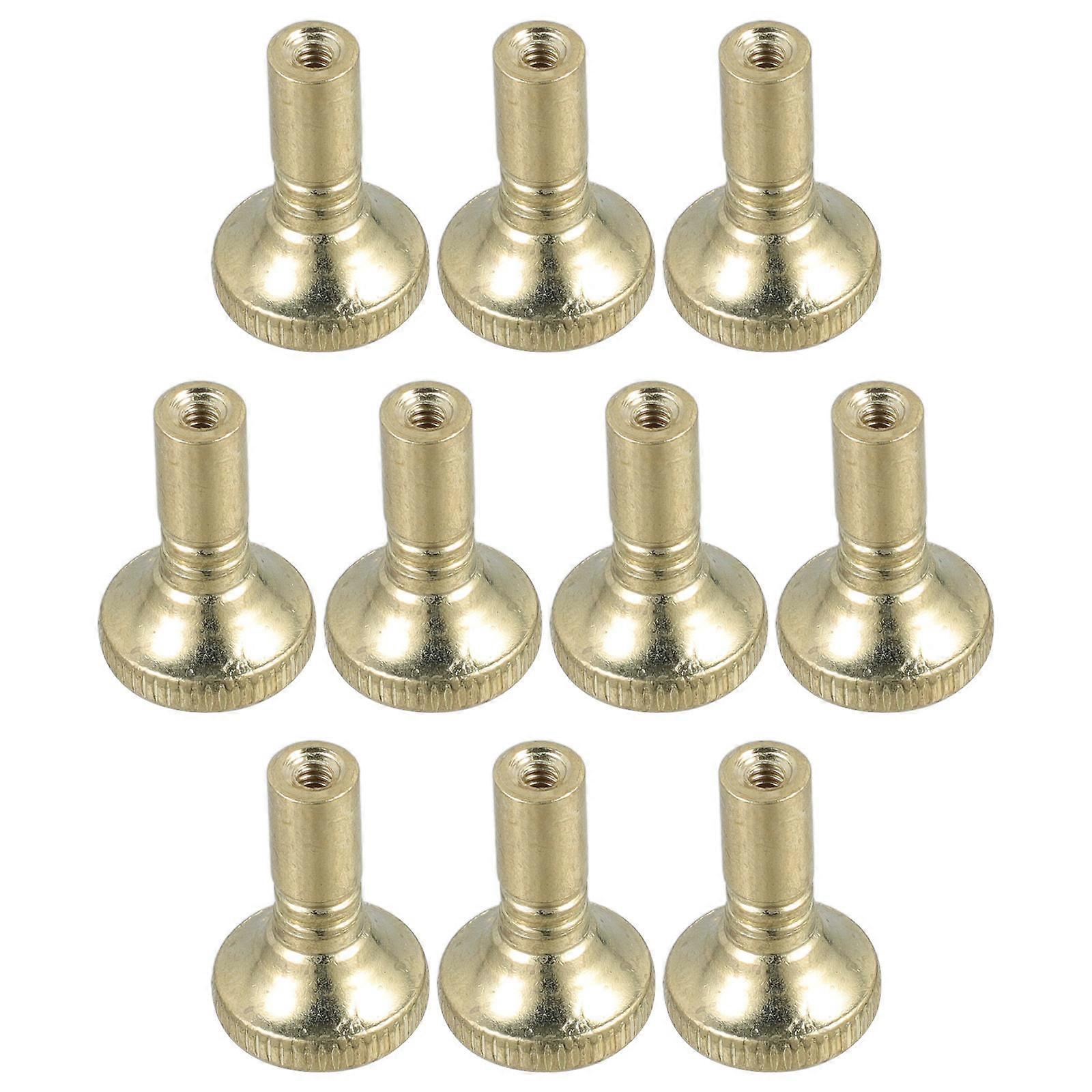 10pcs Decorative Lamp Switch Knobs Replacement Elegant Light Turn Switches for Enhanced Room Aesthetic, Durable & Easy to Install, Lamp Socket