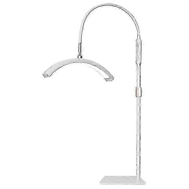 26-inch Half Moon LED Beauty Lamp Dimmable Floor Lamp with Color Temperature for Eyelash A