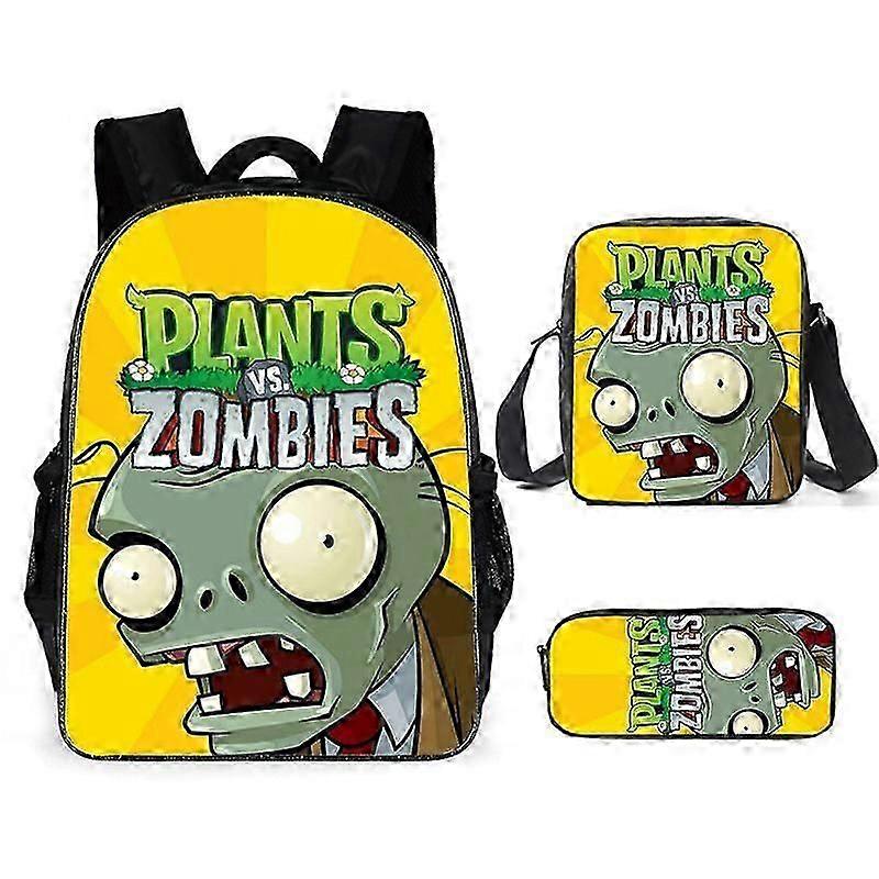 Spacious and Ergonomic Plants vs. Zombies Backpack for Primary School Pupils