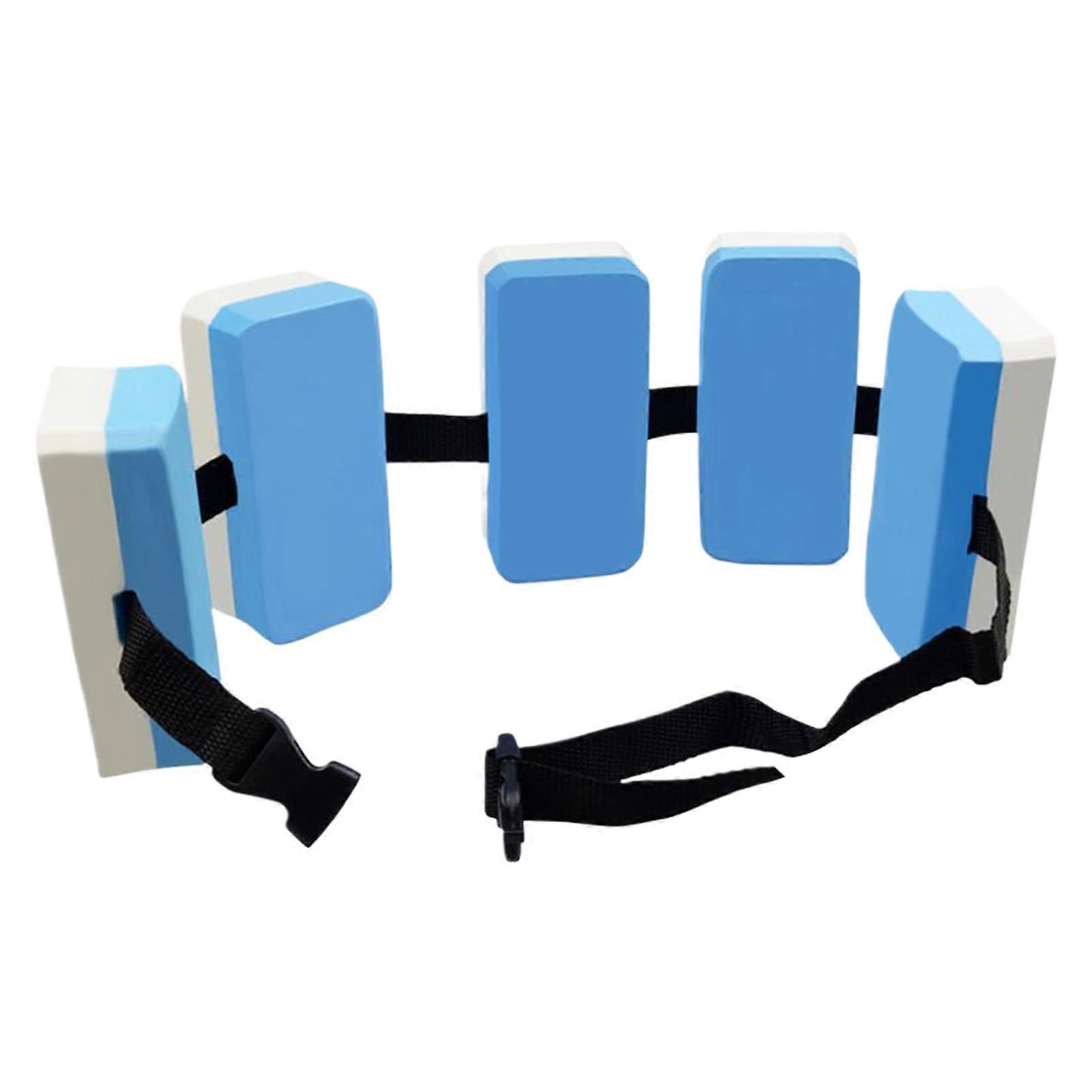Swimming Belt Eva Swimming Belt for Kids Comfortable Swimming Aid for Children and Teens in the Pool Blue and White
