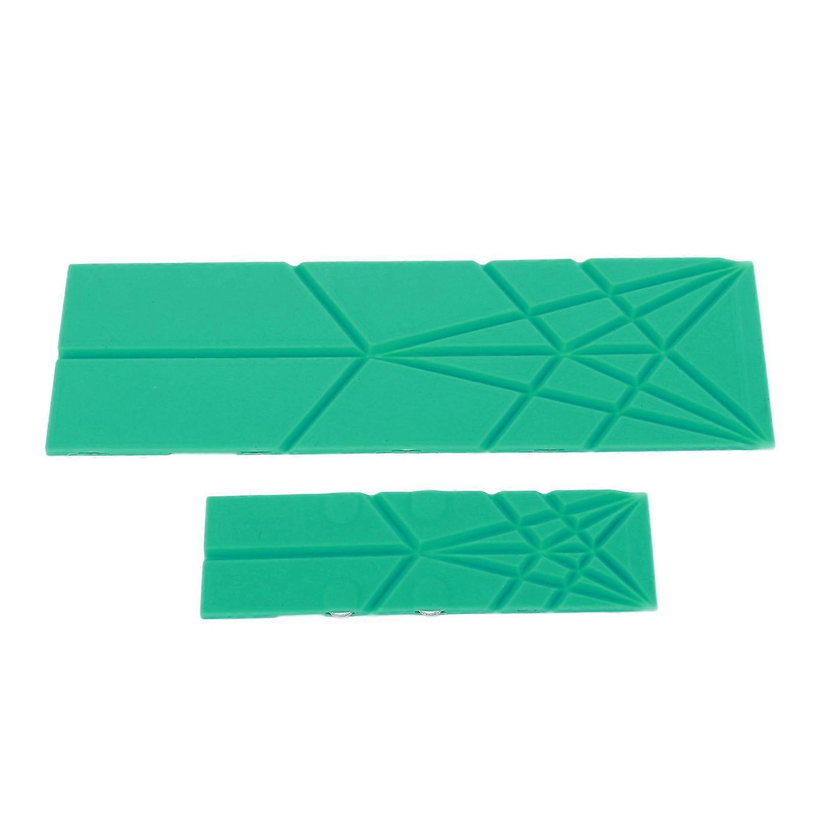 2pcs Magnetic Flat 3 in 1 Multifunctional Folding Kitchen Flat Measuring Spoon Large and Small Size