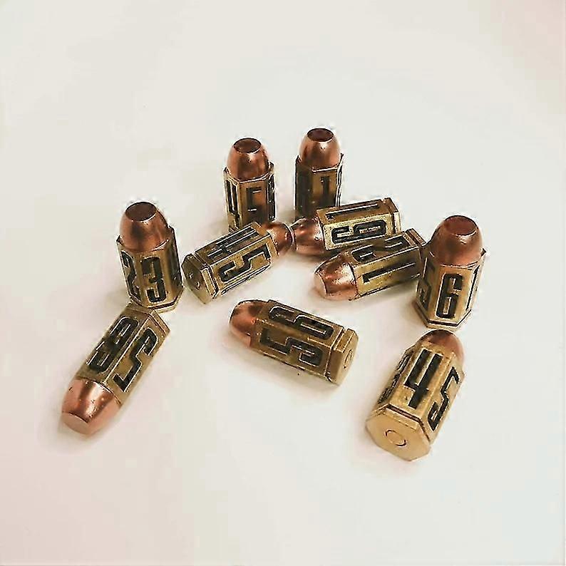 6pcs Bullet Dice Set Explosive Dice Bullet Dice