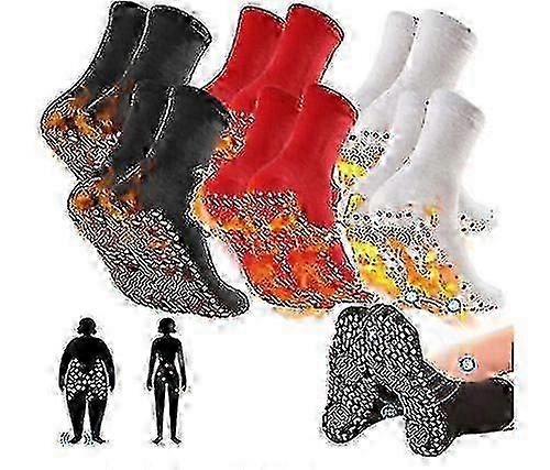 Self-Heating Circulation Socks with Tourmaline for Warmth XX Model