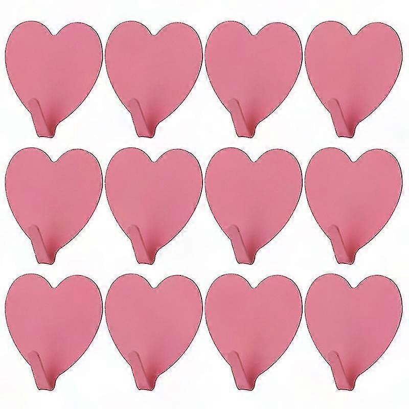 12pcs Strong Adhesive Hangers for Wall Mounting