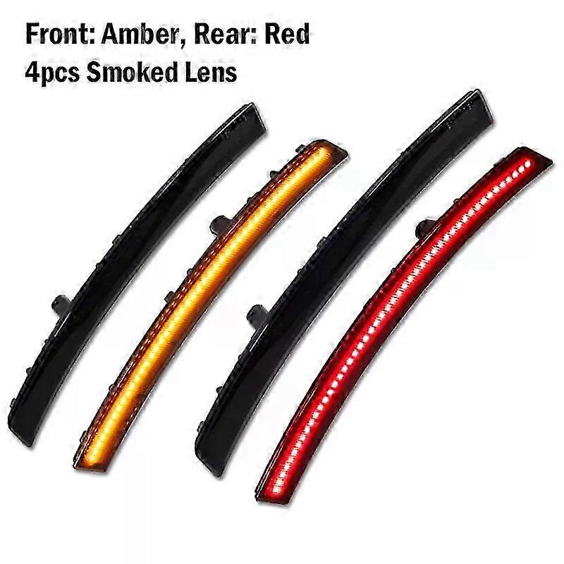 Improved LED Strip Front & Rear Side Marker Light for 2014-2019 Chevy C7 Corvette