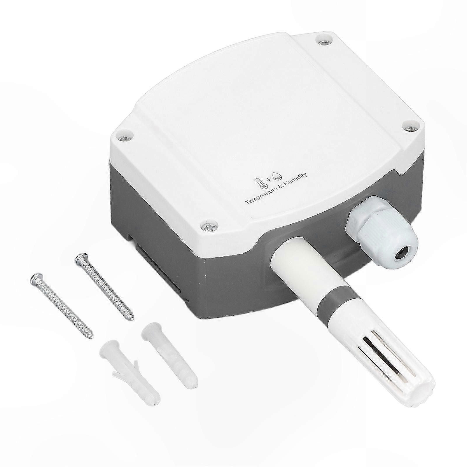 Precision Analog Temperature Humidity Transmitter with Wall Mount and 0-10V Output
