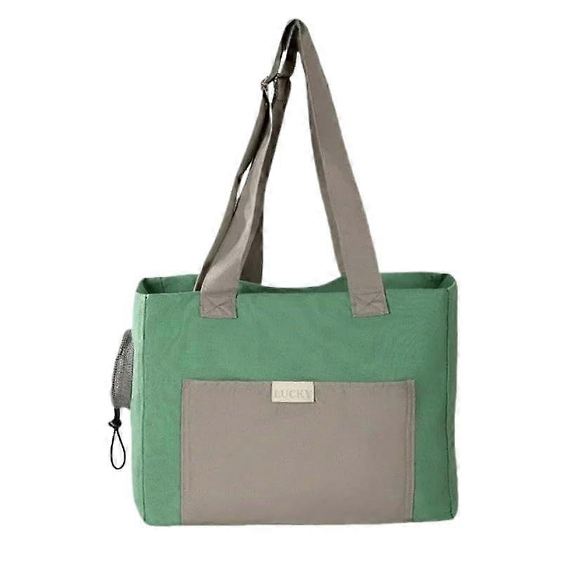 Canvas Pet Bag For Small Pets, Shoulder Carrier, Portable Travel Cat And Dog Bag
