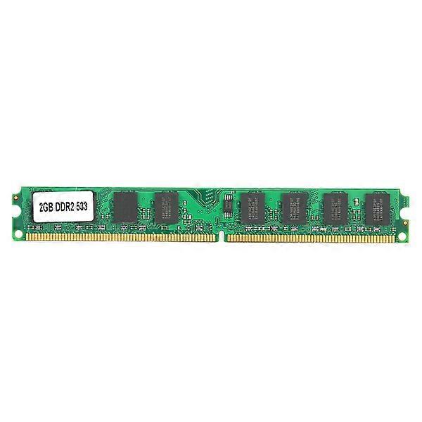 DDR2 2GB Memory Module 533Mhz PC2‑4200 Double-Sided 16‑Grains for AMD Desktop Computer
