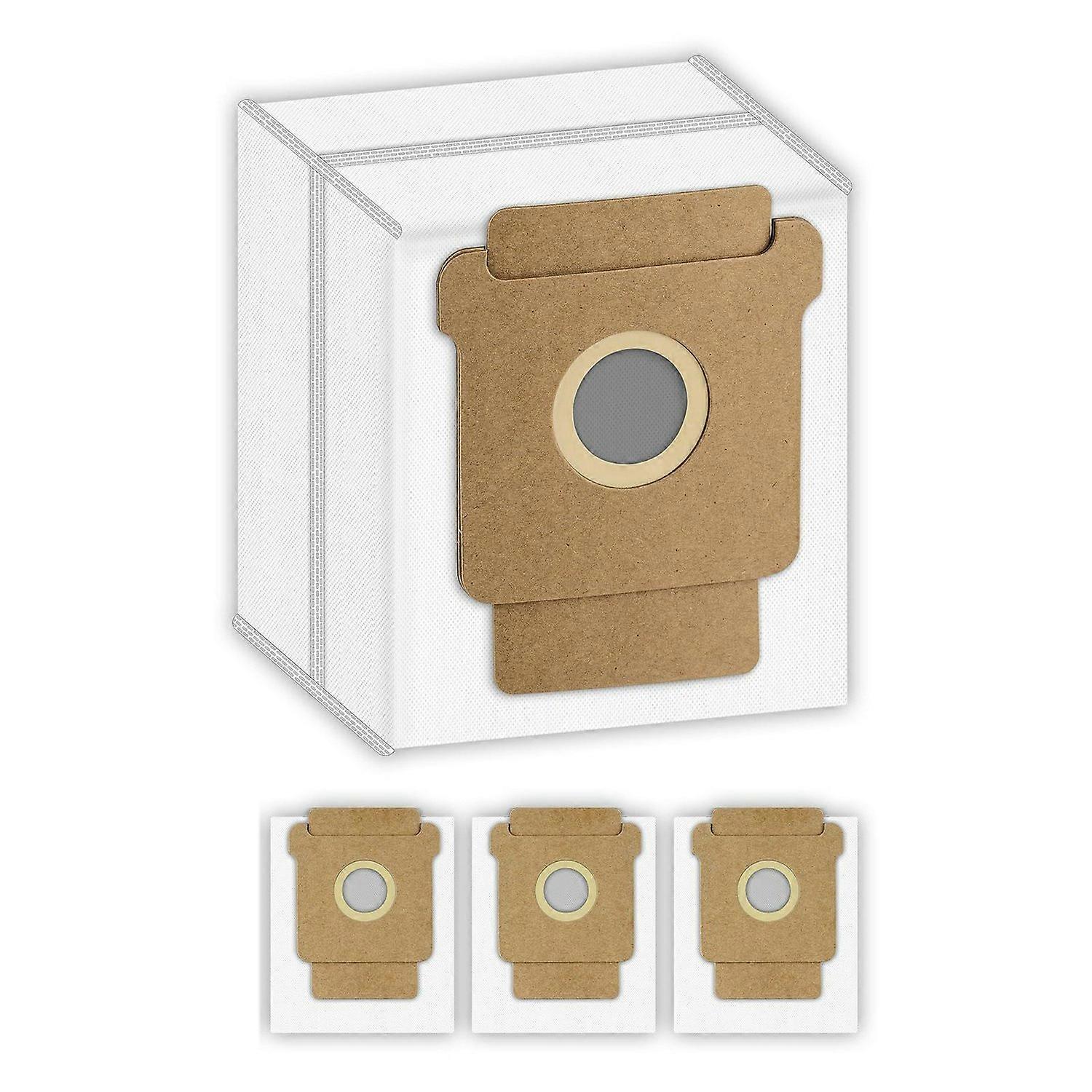 4ks prachových sáčků pro iRobot Roomba 105 Combo 205 Dustcompactor Plus 405 Combo Plus 505 Combo Non Woven