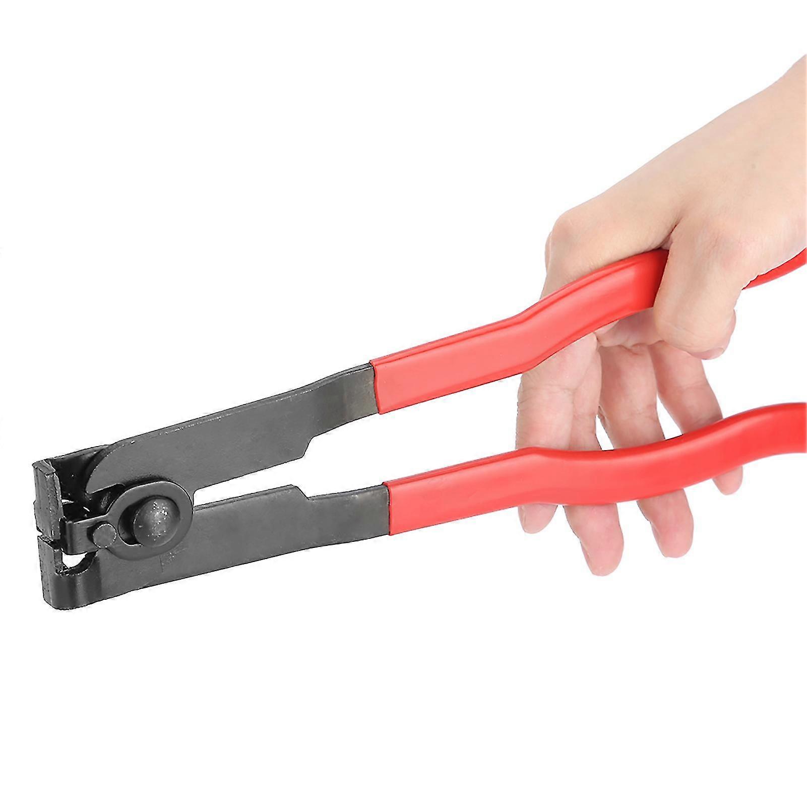 CV Joint Boot Ear Type Hose Clamp Pliers Tool 24cm Black Red