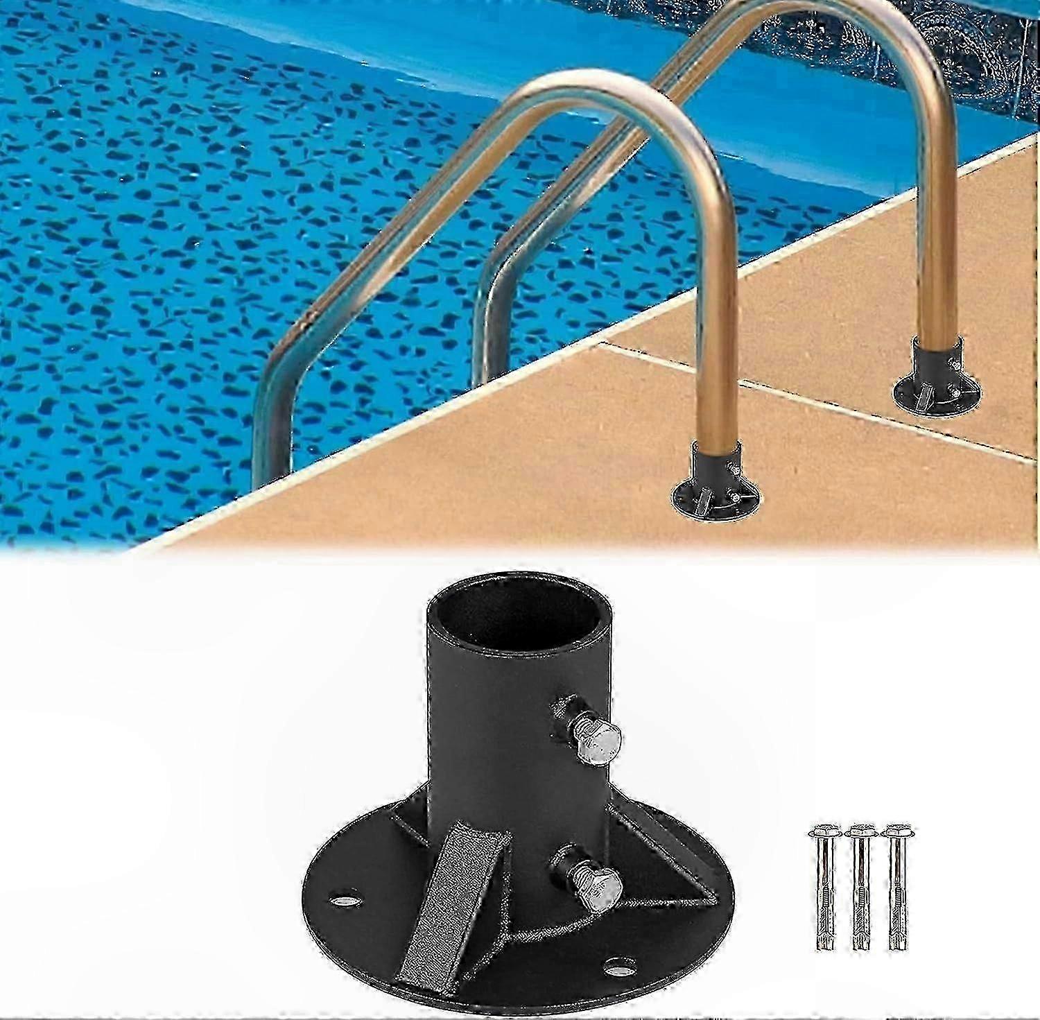 Durable Stainless Steel Flange Kit for Pool Ladders
