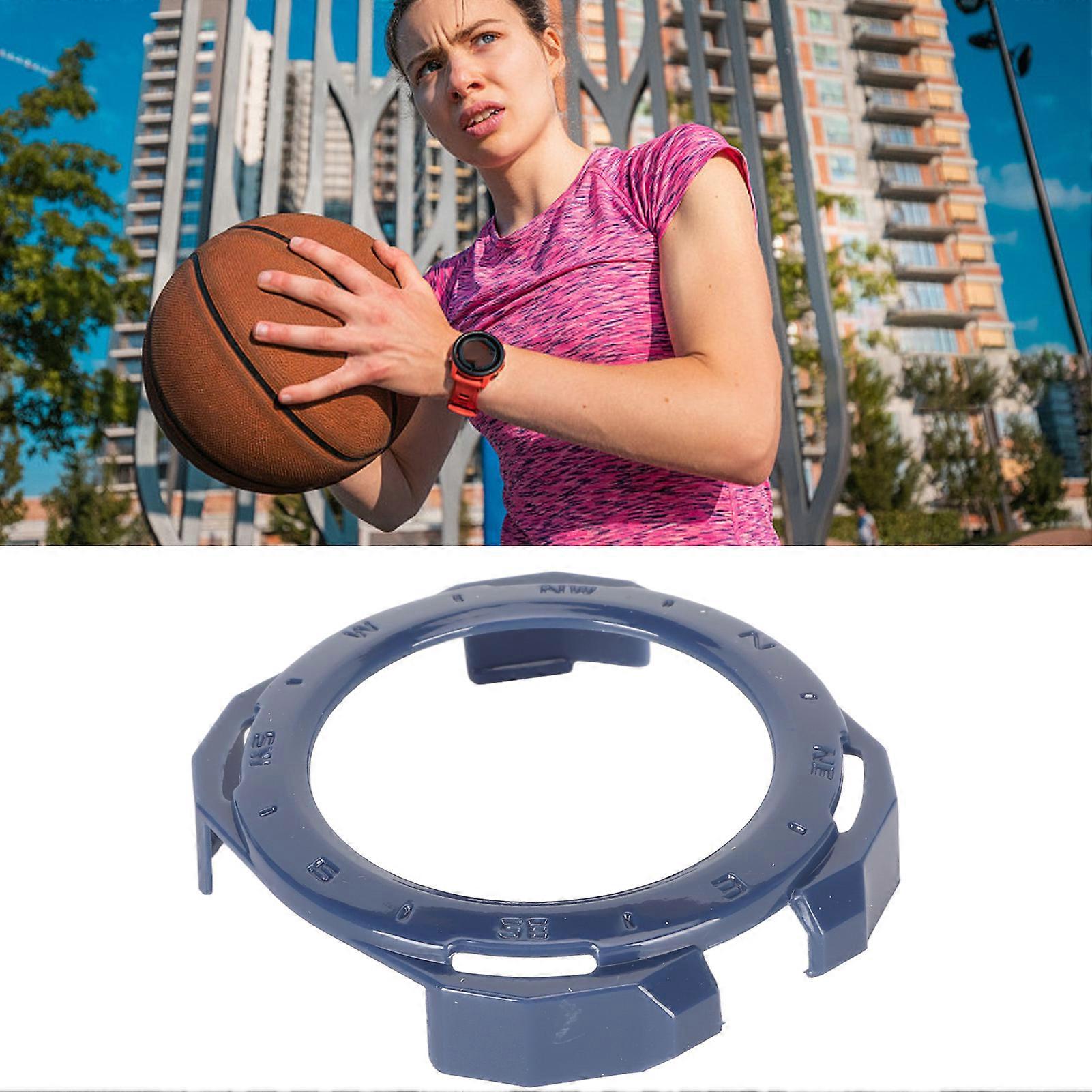 PC Bumper Case Hard Shockproof Impact Resistant Watch Protective Case Frame Fit for Huawei Watch GT Cyber Midnight Blue 