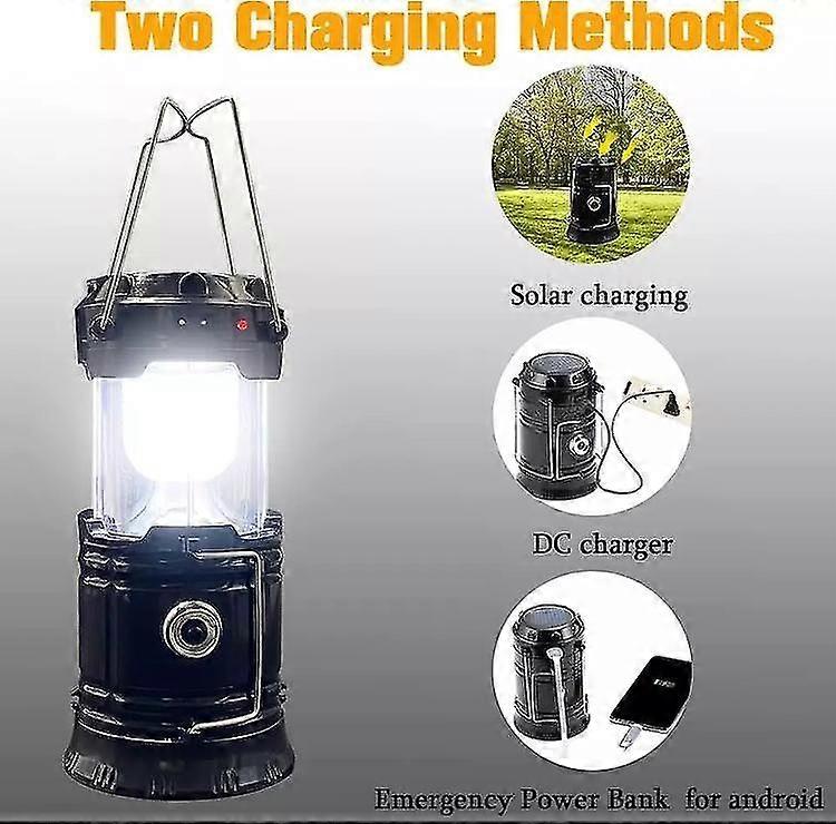 Portable LED Camping Light Torch - Survival Light for Emergency, Hurricane