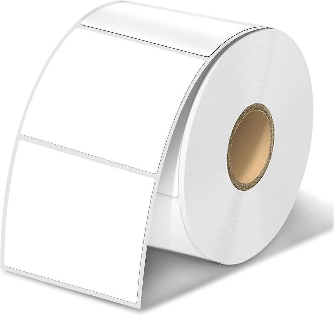 Square Thermal Label Stickers, 2"x2" (50.8mm x 50.8mm) Compatible with Multiple Thermal Printers Self-Adhesive Square Direct Strong Adhesive Thermal L