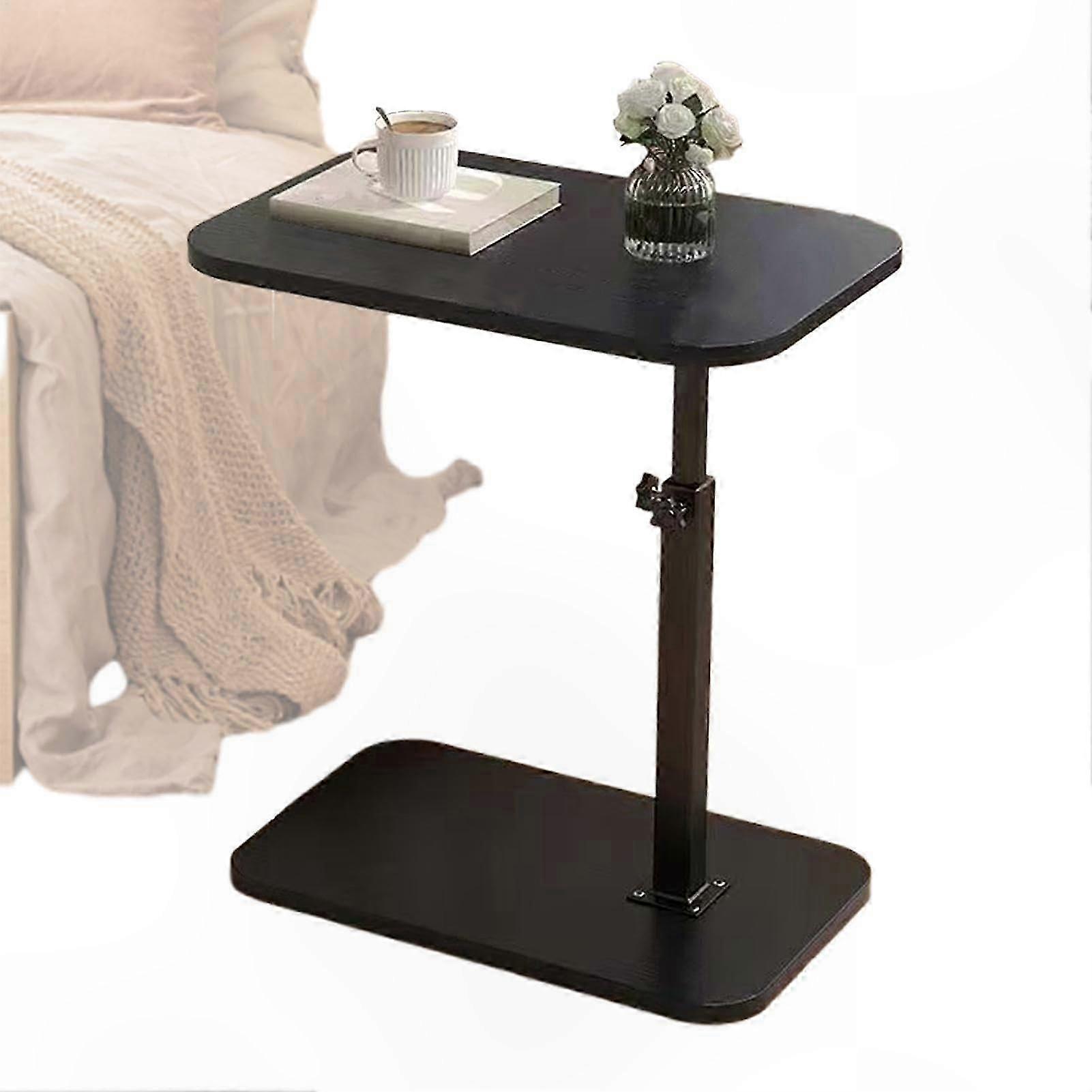360 Rotating Compact Side Table for Small Spaces, Stylish Space-Saving Sofa Table, Bedside Table, Laptop Desk