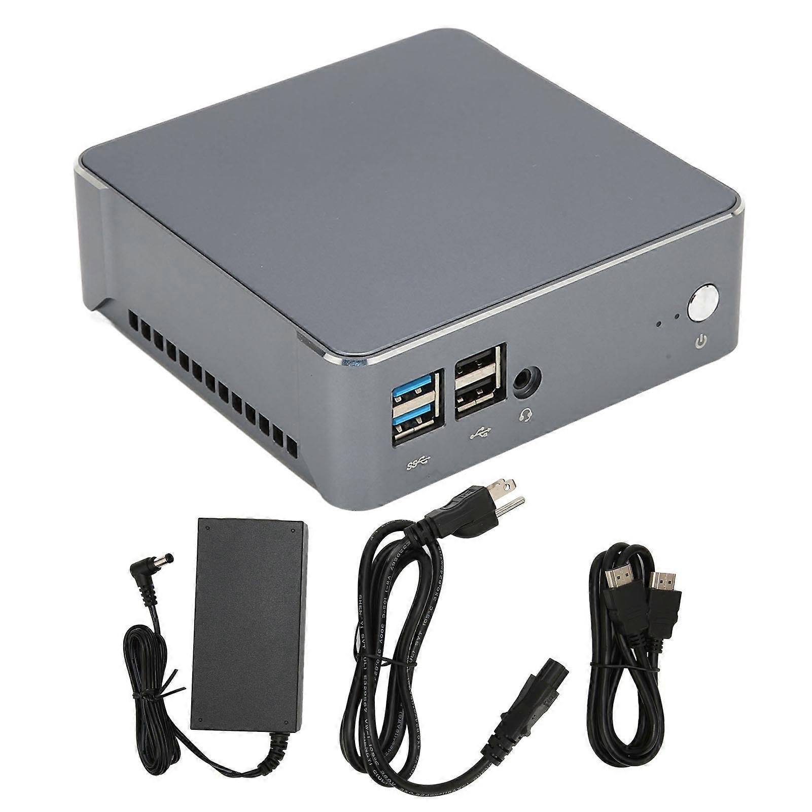 Mini PC i7 1165G7 12GB 512GB Dual DDR4 WiFi Gaming Desktop Multi Port US Plug