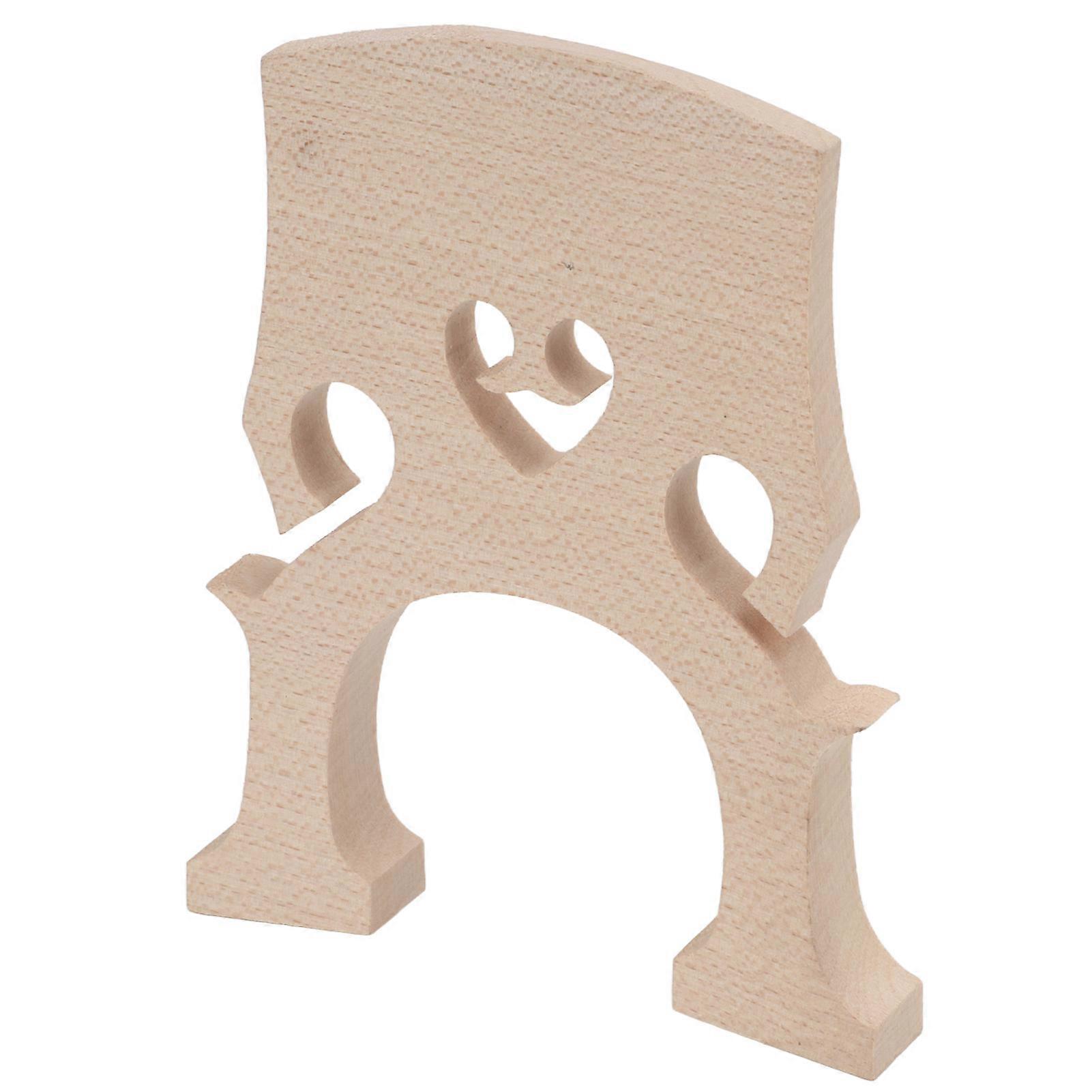 4/4 Cello Bridge Maple Wood Colour Replacement Accessory