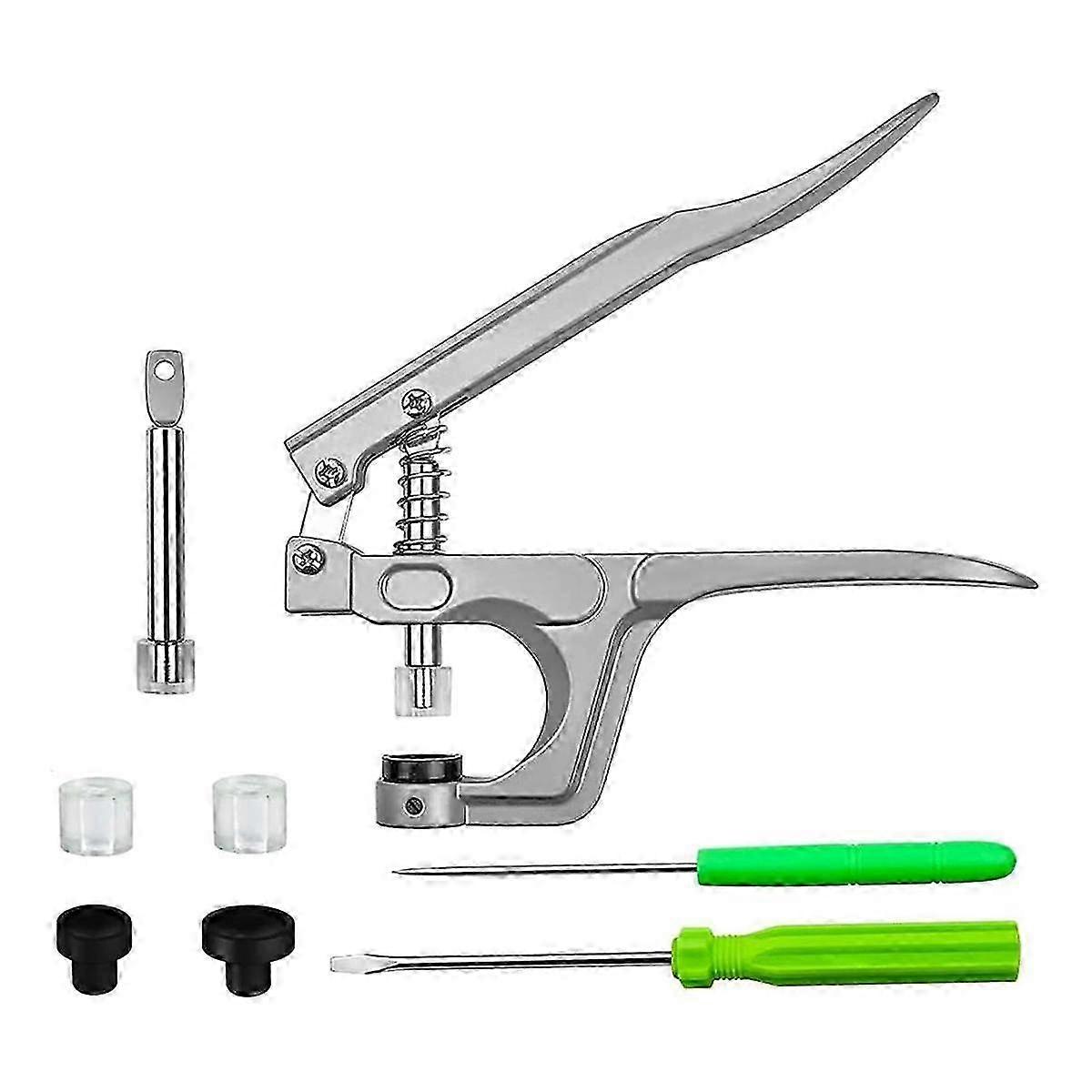 Crafts Clothing Snap Pliers - Handheld Tool for Plastic Snap Buttons & Fasteners
