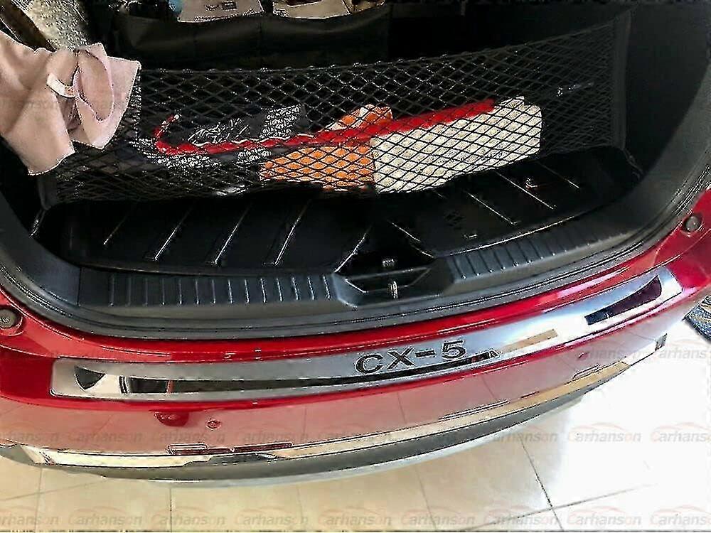 2025 Rear Bumper Protector for Mazda CX5 (2013-2024) - Trunk Accessory