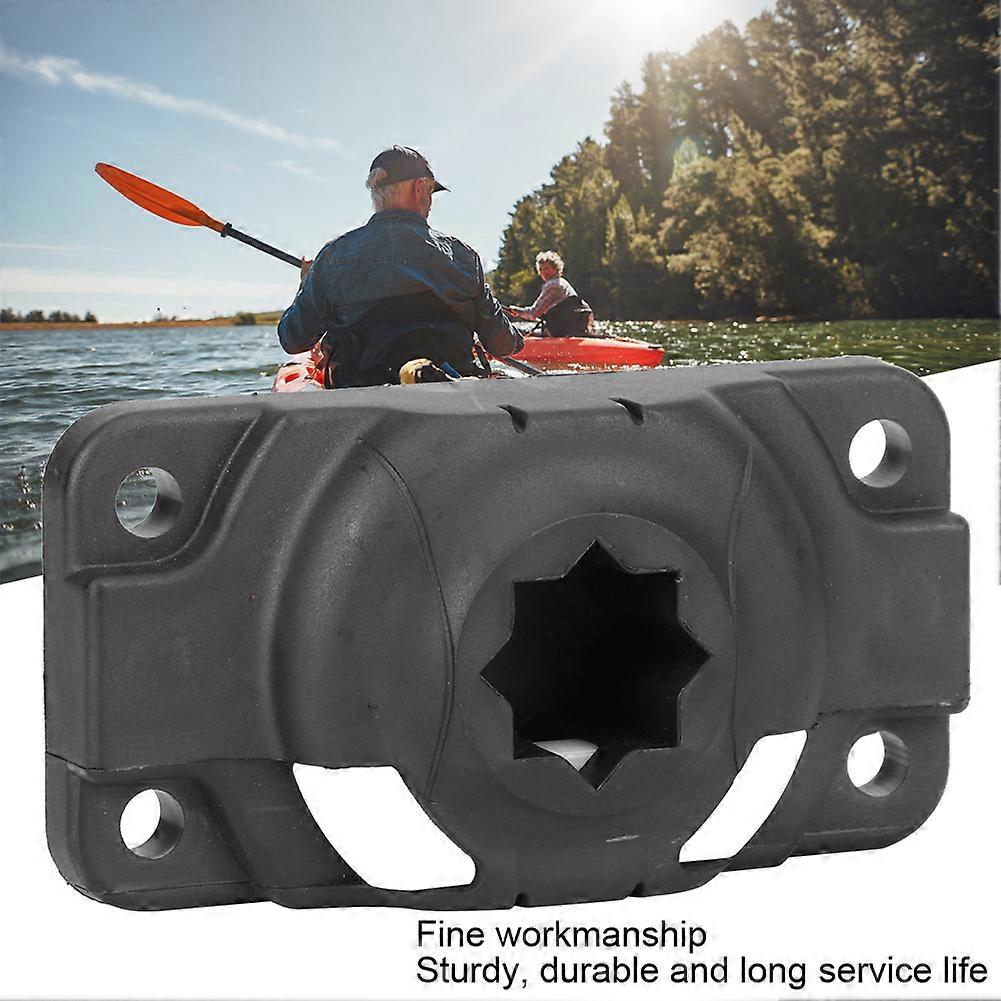 Kayak Navigation Mount Base ABS Outdoor Accessory with Screws