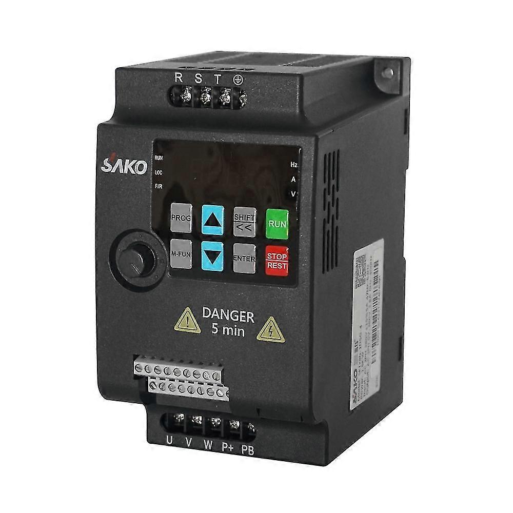 Single Phase AC220V Vector Inverter VFD Variable Frequency Converter for Stepless Motor Speed Control