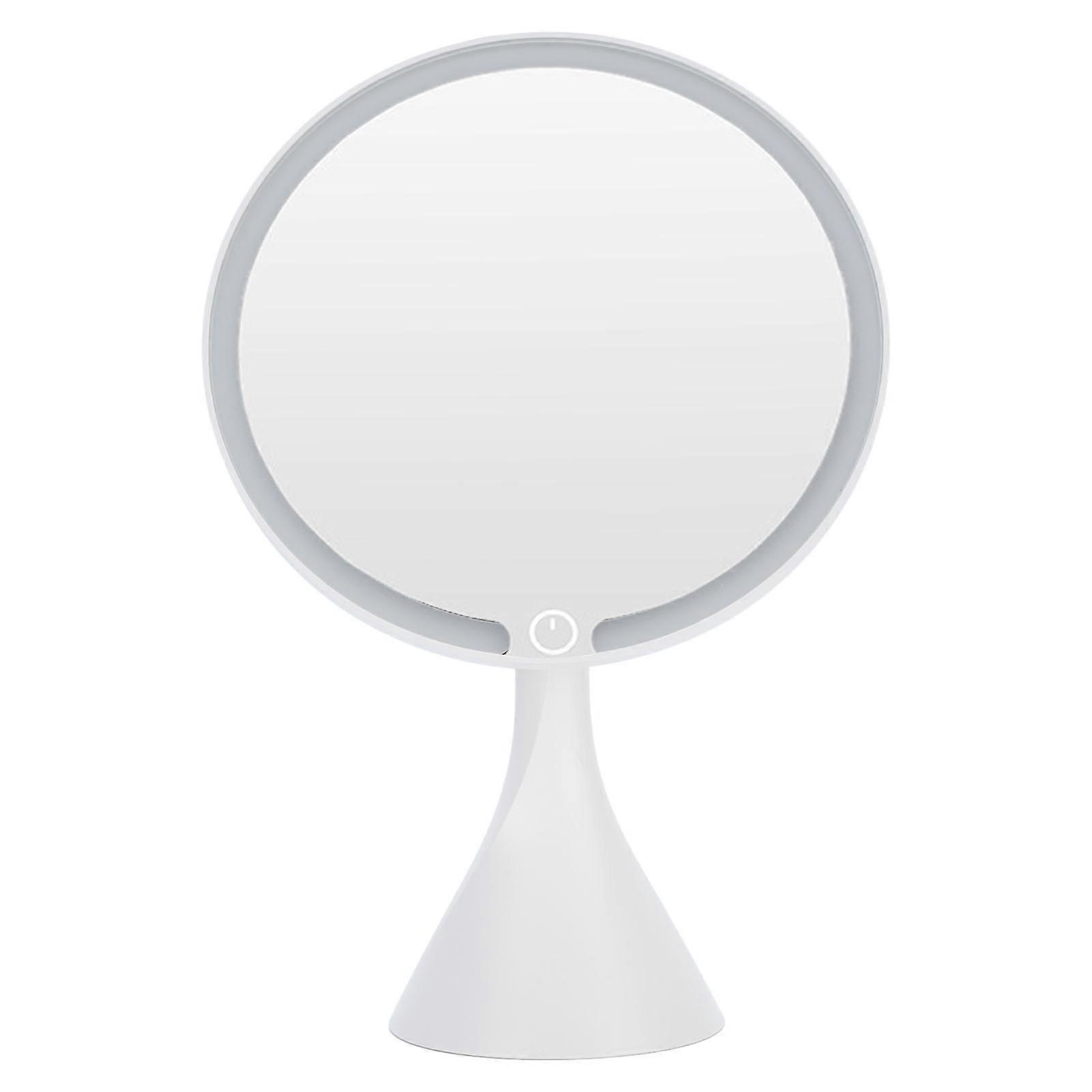 Lighted Vanity Mirror 3 Color Temps Dimmable LED 32x23cm White