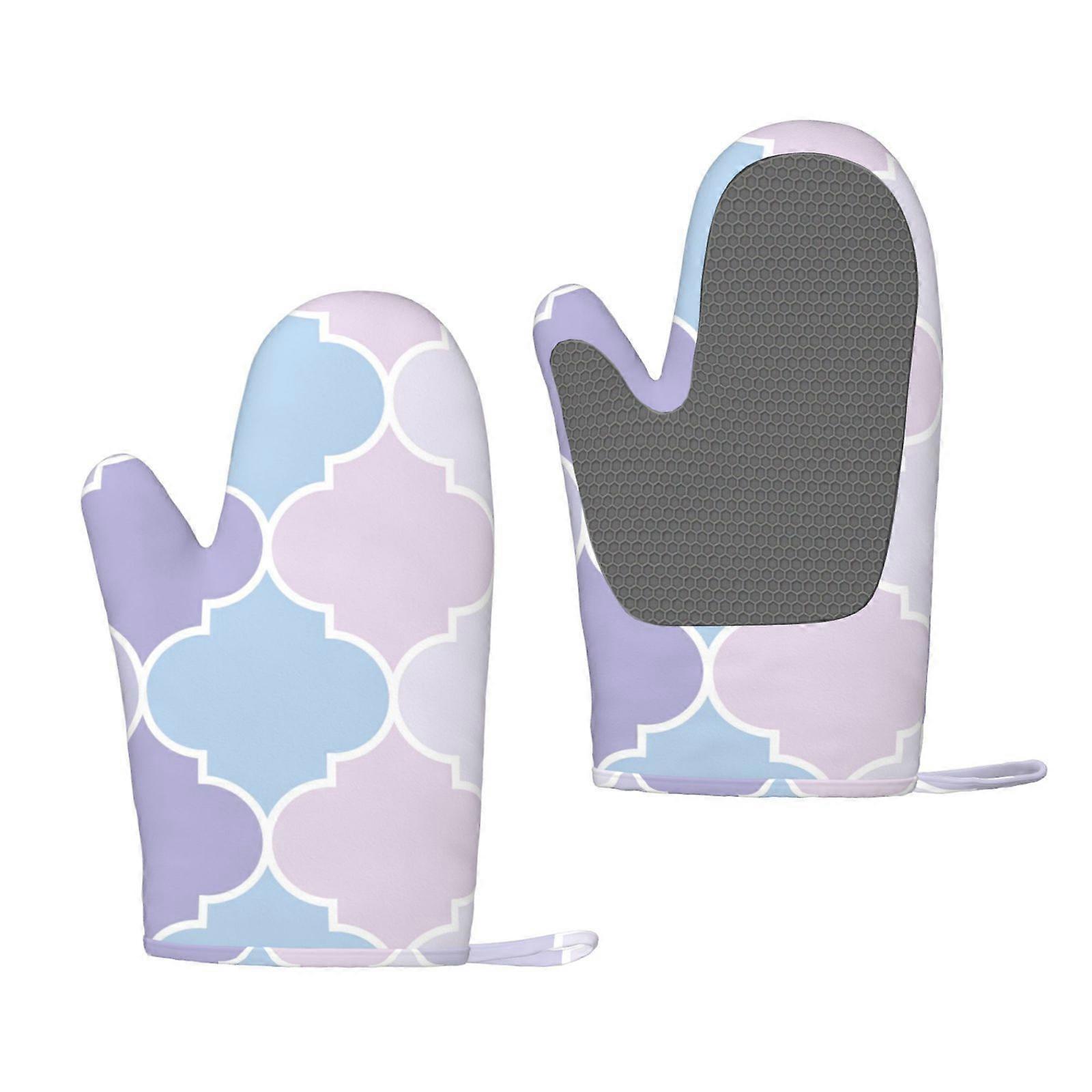 Silicone Heat Resistant Gloves With Anti-Slip Design