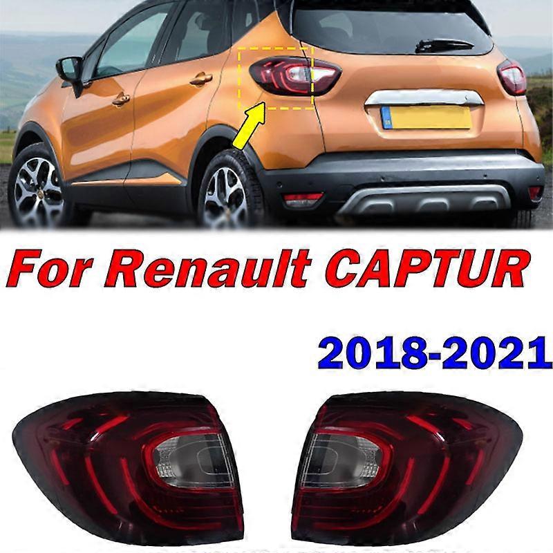 Applicable For Renault CAPTUR 2018 2019 2020 2021 Rear Tail Light Brake Light Stop Light Signal Lamp Auto Taillight Housing Without Bulbs
