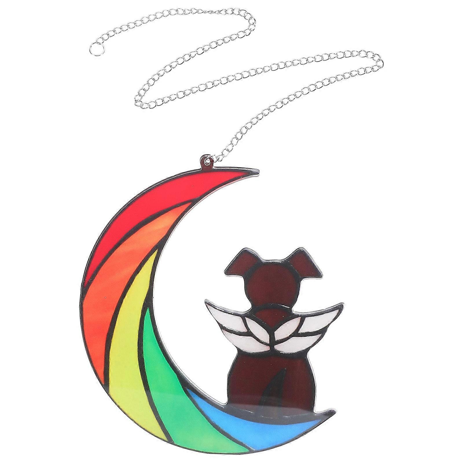 Acrylic Pet Memorial Present Hanging Decor for Home