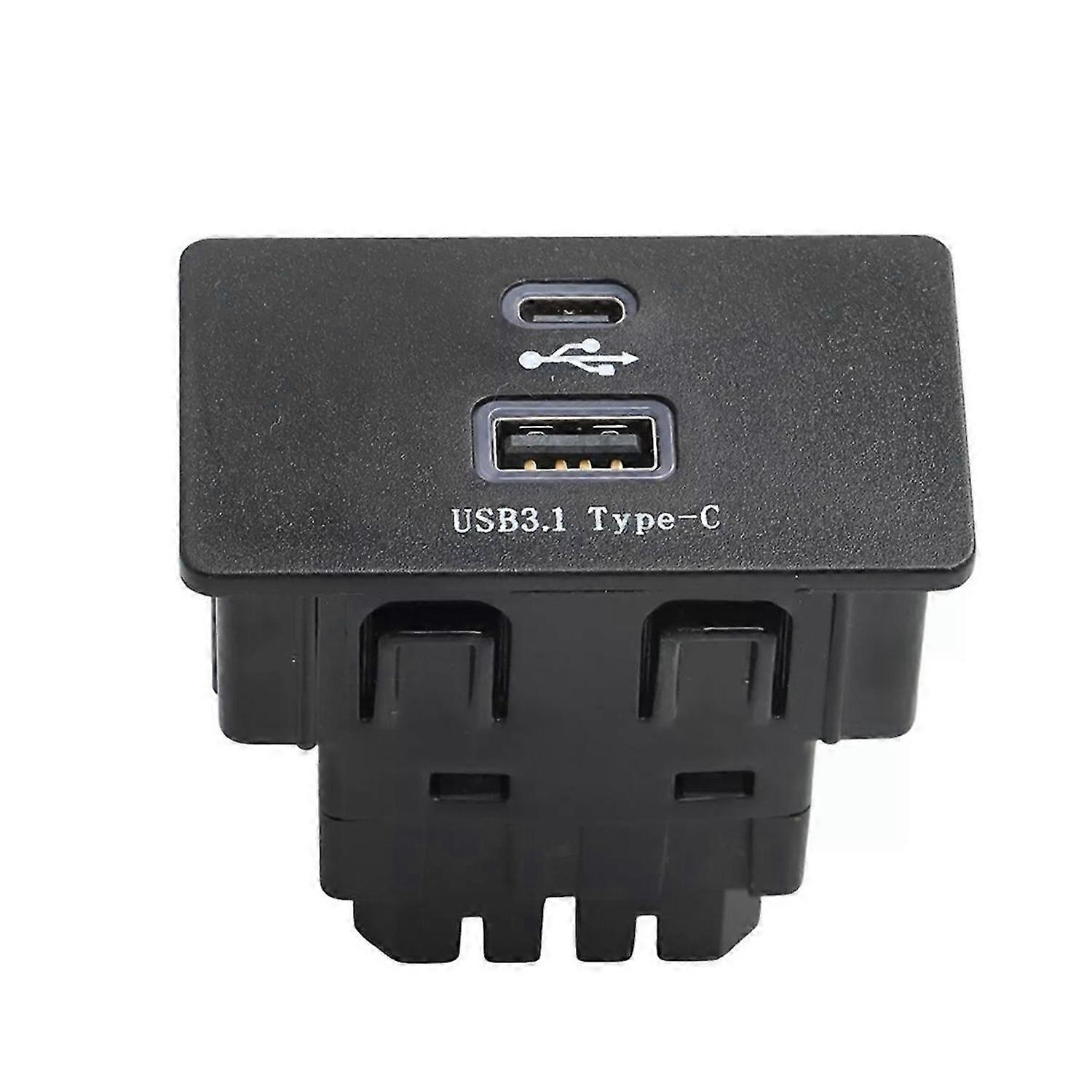 Dual USB CarPlay Interface Module W/ Type-C for 2016-2020 HC3Z-19A387-B