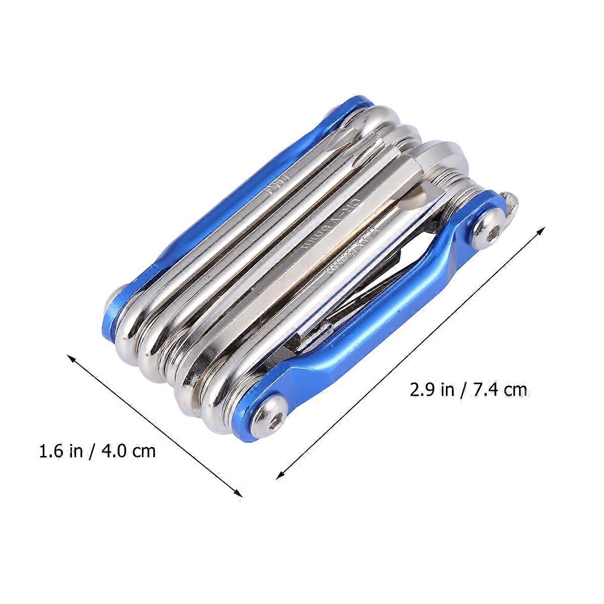 Tool Kit Bike Cutting Chain Tool for Repair 1Set Blue Series
