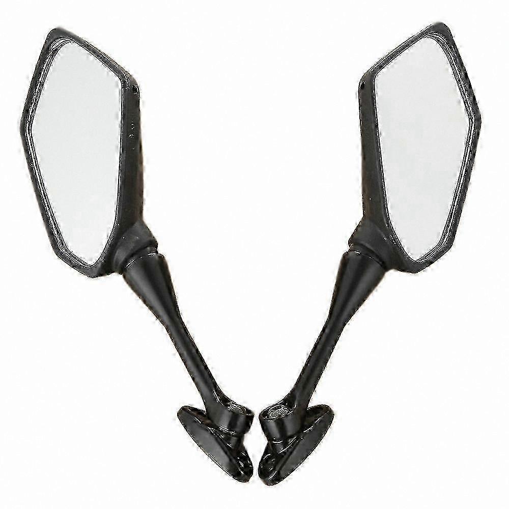 Universal Motorcycle Rearview Mirrors - Pair with OEM Fit for 2004-2007 Bikes