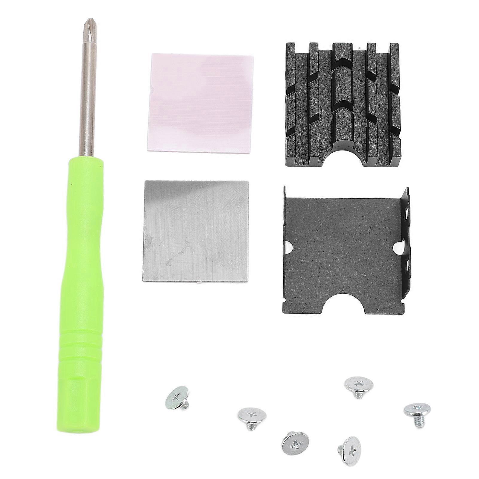 M.2 2230 SSD Heatsink Double Sided PCIE NVME Cooler with Thermal Silicone Pad for High Performance Computer Storage Cooling