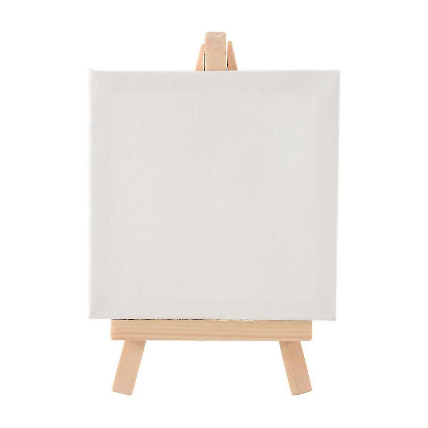 For 20pcs Mini Canvas Drawing Board With Easel Painting Canvas Panel Suitable For Art Painting Party