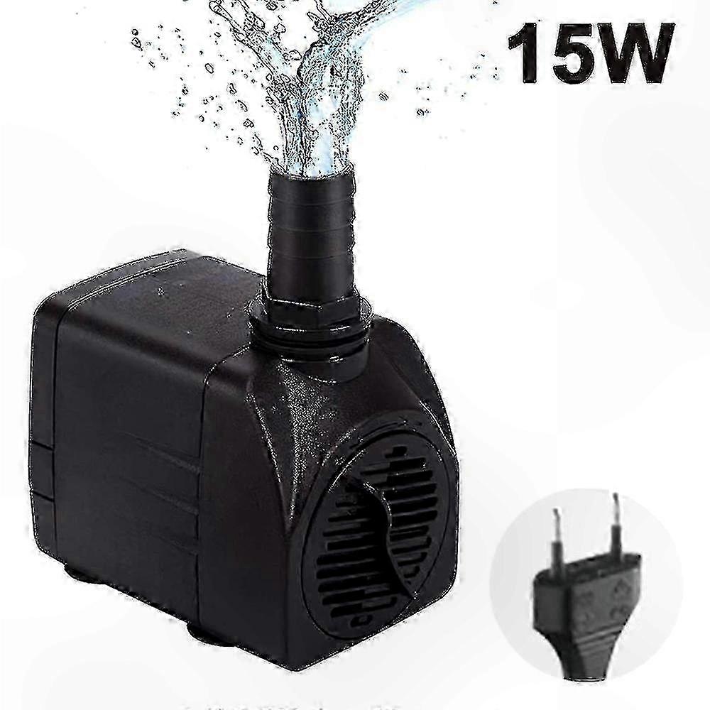 Underwater Pump with Fountain Function and 5ft Cable for Silent Operation