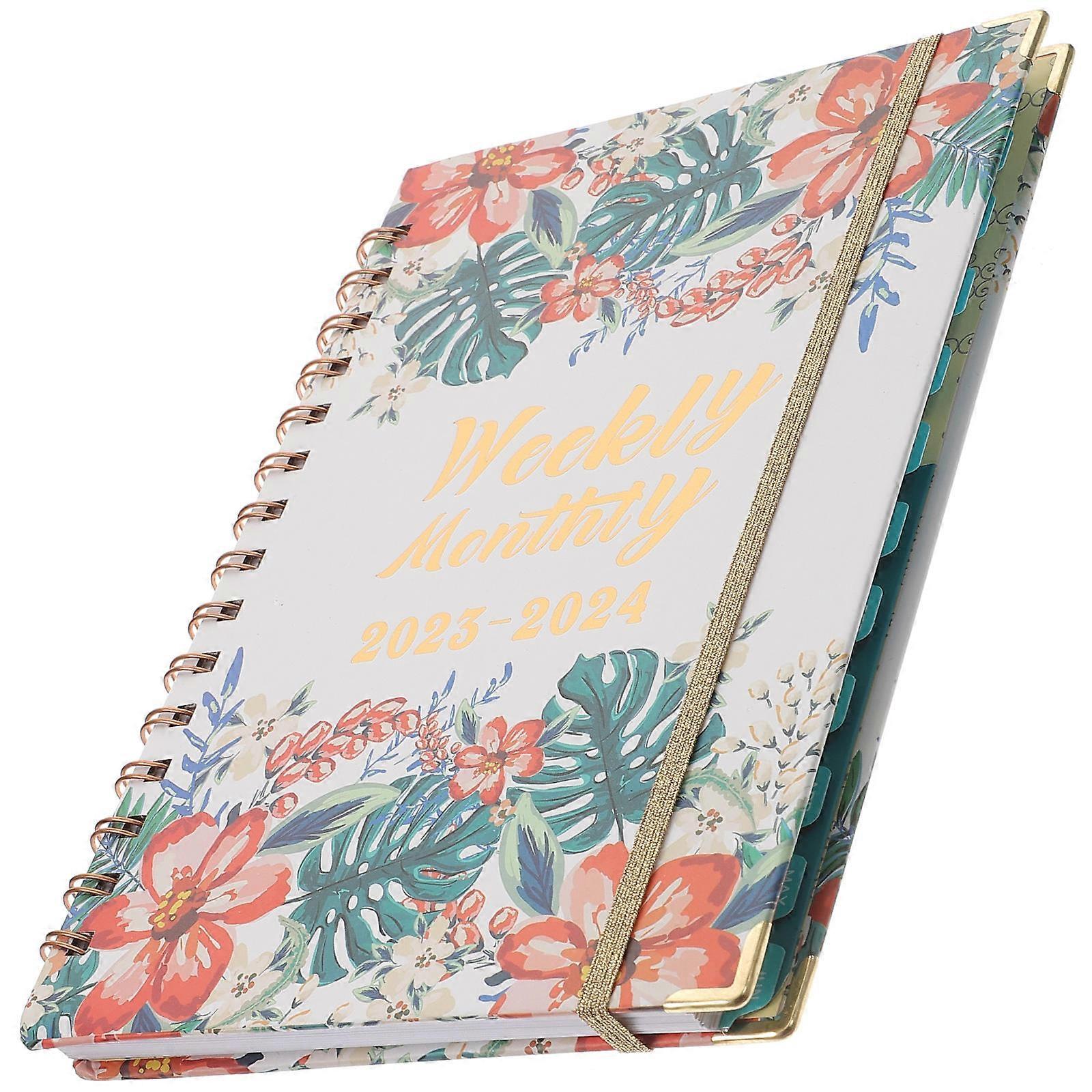 2023 Academic Planner Notebook For Students And Office Workers 8.7X6.3X3in Multi Rectangular Task Allocation