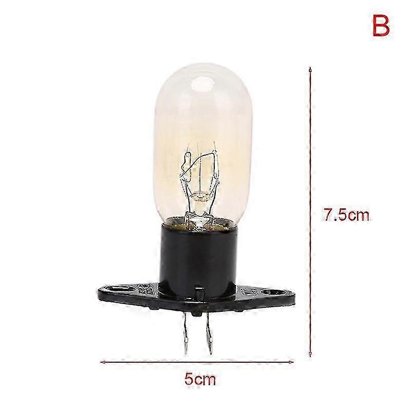 Microwave Oven Light Lamp Bulb Base Design 230v 20w Replacement With Lampholder 2025