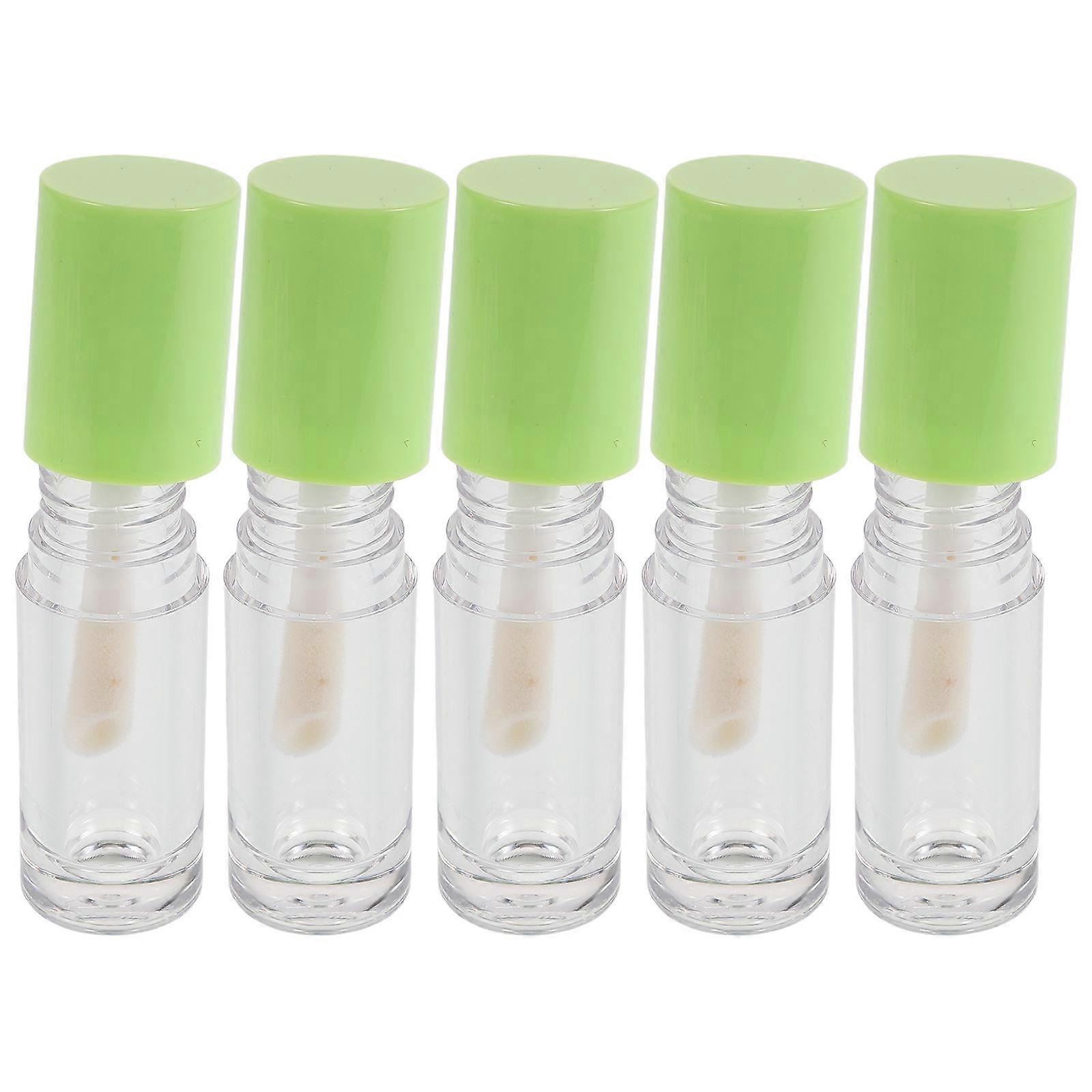 Lip Gloss Bottles Empty for 25Pcs Refillable Clear Plastic Tubes