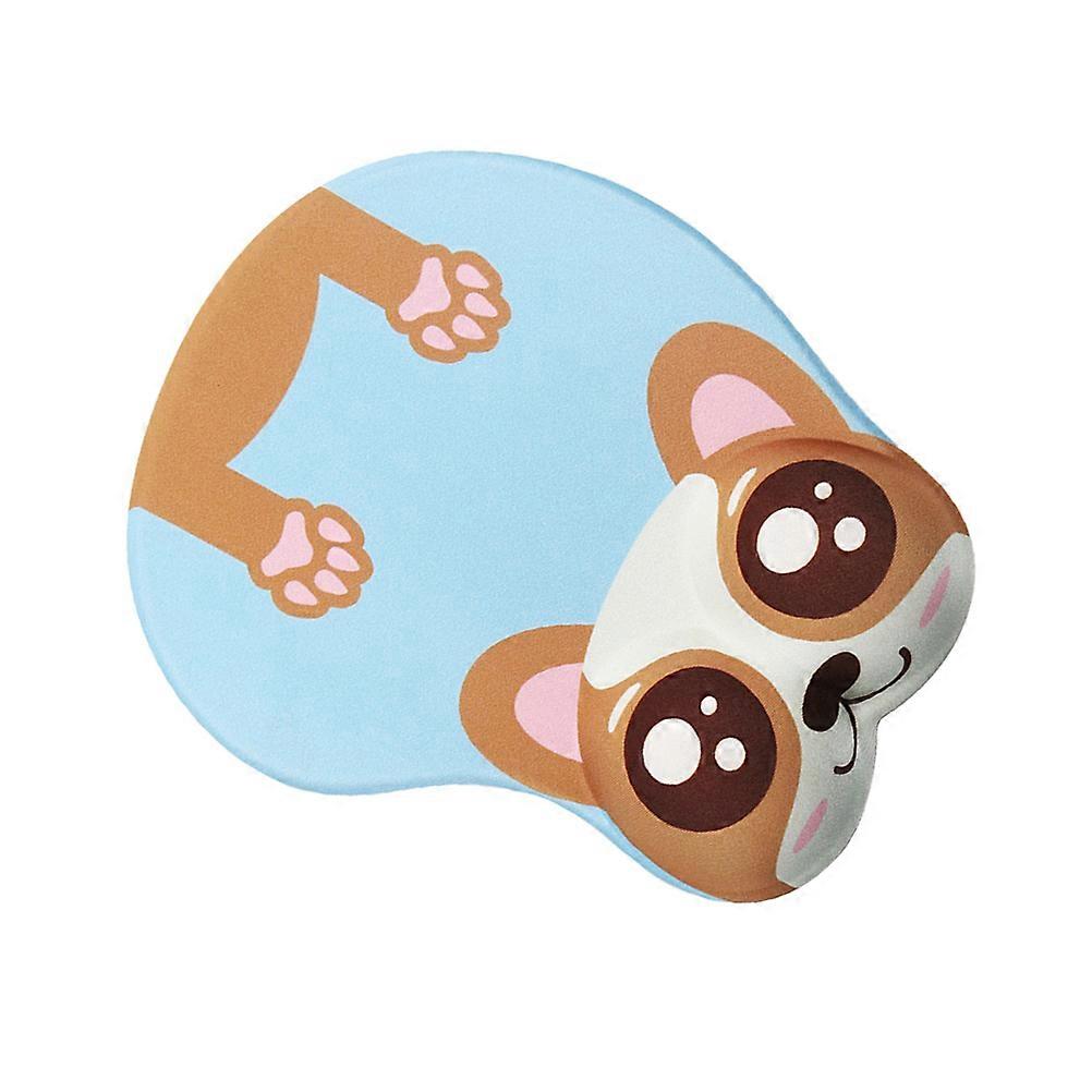 Kawaii Wrist Rest Pad Cute Animals Design Comfortable Touch 1Set