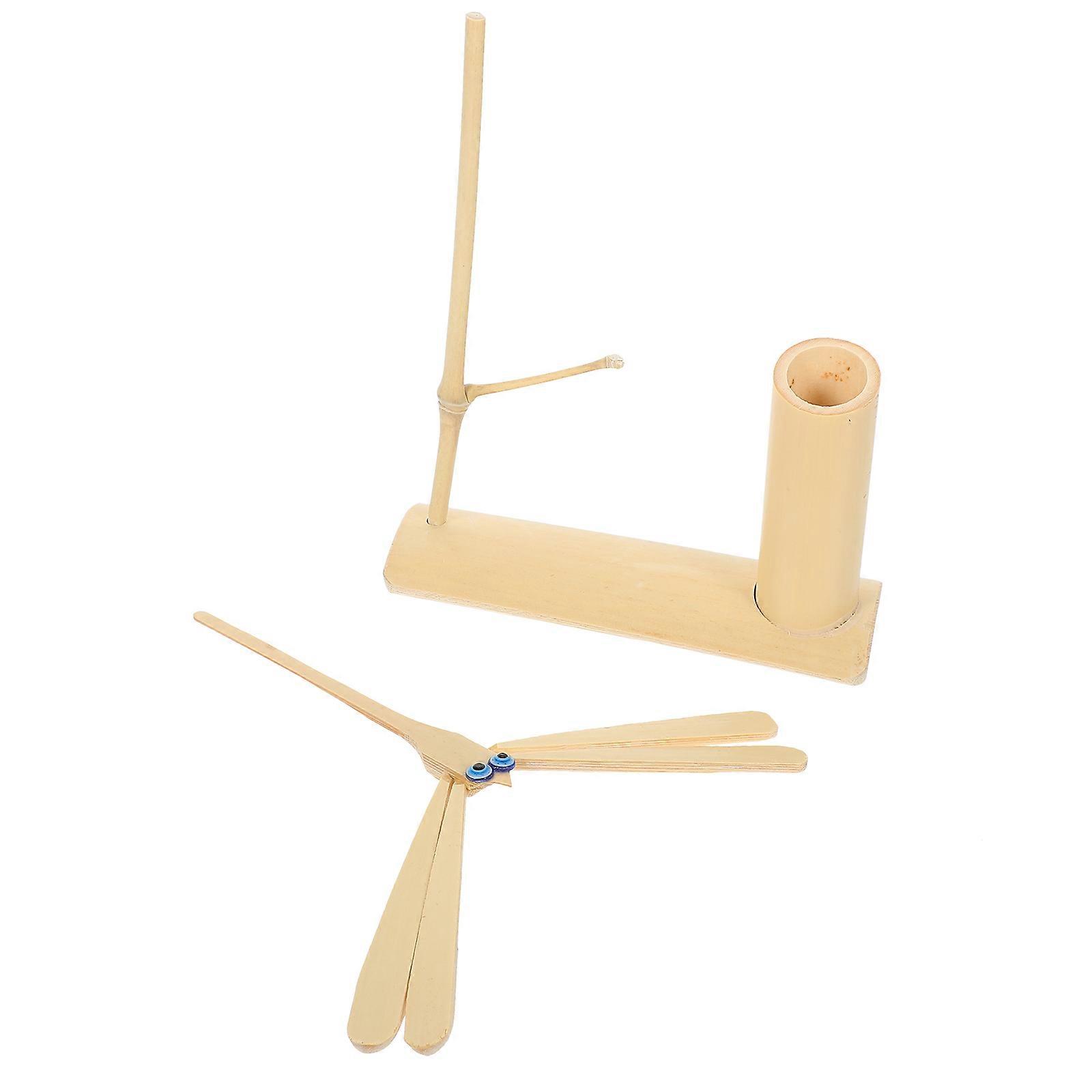 Bamboo Pencil Holder Desk Organizer for Storage Use 5Pcs Set