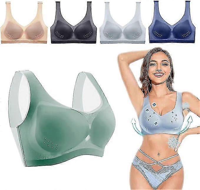 Pispara Lonic Kaldırma Düzeltme Lenfasi Detoksifikasyon Sütyen, pispara Buz İpek İyon Lenf Detoksifikasyon Ve Şekillendirme Ve Güçlü Kaldırma Sütyeni