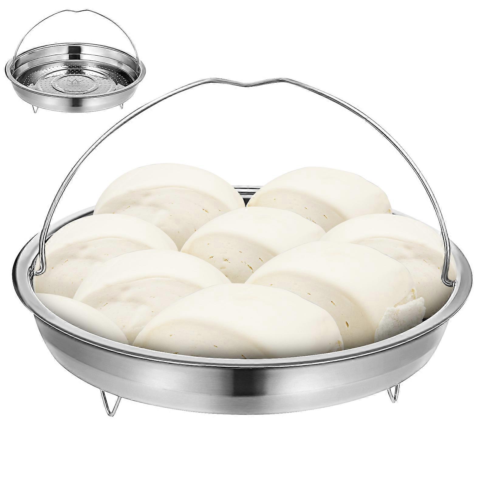 Stainless Steel Steamer Basket Handle Kitchen Use Steaming Basket 5Pcs